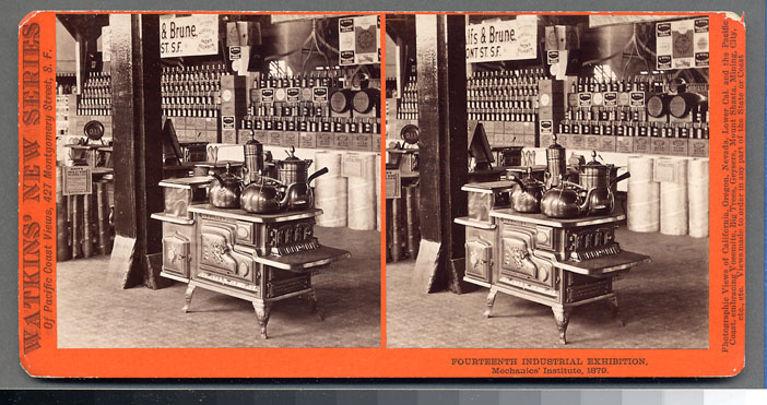 Watkins Unnumbered View - Fourteenth Industrial Exhibition, Mechanics' Institute, 1879