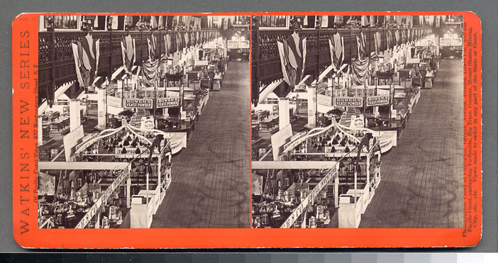 Watkins Unnumbered View - Fourteenth Industrial Exhibition, Mechanics' Institute, 1879