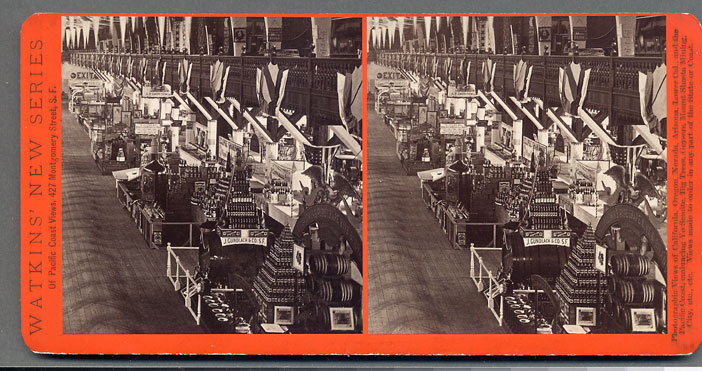 Watkins Unnumbered View - Fourteenth Industrial Exhibition, Mechanics' Institute, 1879