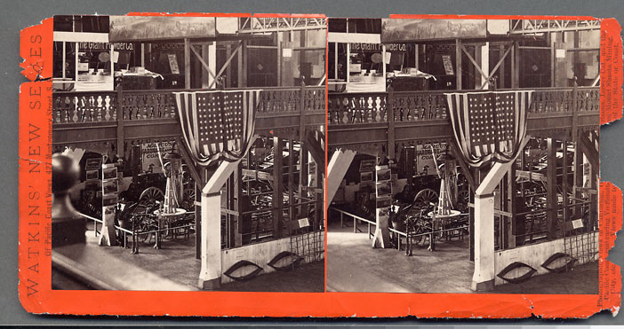 Watkins Unnumbered View - Fourteenth Industrial Exhibition, Mechanics' Institute, 1879