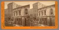 #984 - Effects of the Earthquake, Oct. 21, 1868, Railroad House, Clay St.