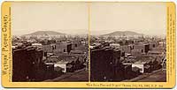 344 - View from Pine and Dupont Streets, July 4th, 1862, S.F.