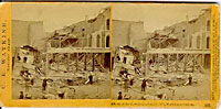 985 - Effects of the Earthquake, Oct. 21, 1868, Market and First sts.