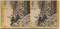 #1046 - Lunching by the Pool, Yosemite Valley, Mariposa County, Cal.