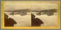 1290 - View on Columbia River from Oregon Railroad, Cascades