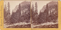 1098 - The Sentinel, from the Yosemite Falls, Yosemite Valley, Mariposa County, Cal.