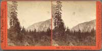 1099 - View of the Valley from the Coulterville Trail, Yosemite Valley, Mariposa Co.