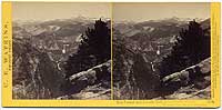 1154 - The Vernal and Nevada Falls from Glacier Point