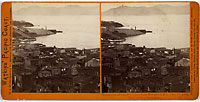 #1339 - Panorama of San Francisco from Telegraph Hill (No. 2). Lime Point in the Distance