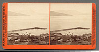 1340 - Panorama of San Francisco from Telegraph Hill (No. 3). Meiggs' Wharf