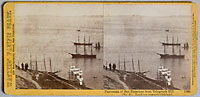 #1346 - Panorama of San Francisco from Telegraph Hill (No. 9). Looking towards Oakland.