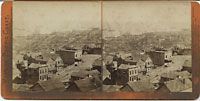 #1349 - Panorama of San Francisco from Telegraph Hill (No. 12). The Lumber Wharves.