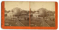 1640 - Baloon Ascension, Woodward's Gardens, S. F.