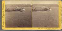 1861 - View from the Elevator, South Vallejo. California Pacific Steamboat Landing