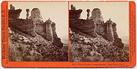 2759 - Witches Rocks , (conglomerate), Near Echo, Utah. U.P.R.R.
