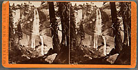 3121 - The Nevada Fall, 700 ft., (low water), Yosemite Valley, Mariposa County, Cal.