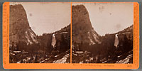 3165 - Nevada Fall and Liberty Cap, Yosemite Valley, Mariposa County, Cal.