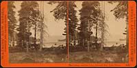 4035 - The Cottage and the Lake, Emerald Bay, Lake Tahoe.