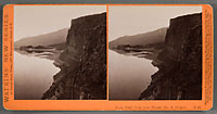 E22 - Rock Bluff from over Tunnel #3, Columbia River, Oregon