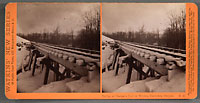 E41 - Bridge at Oneonta Falls in Winter, Cascades, Oregon