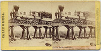 135 - Locomotive on Trestle