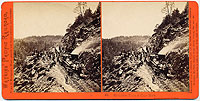 57 - Excursion Train at Cape Horn, 3 miles above Colfax